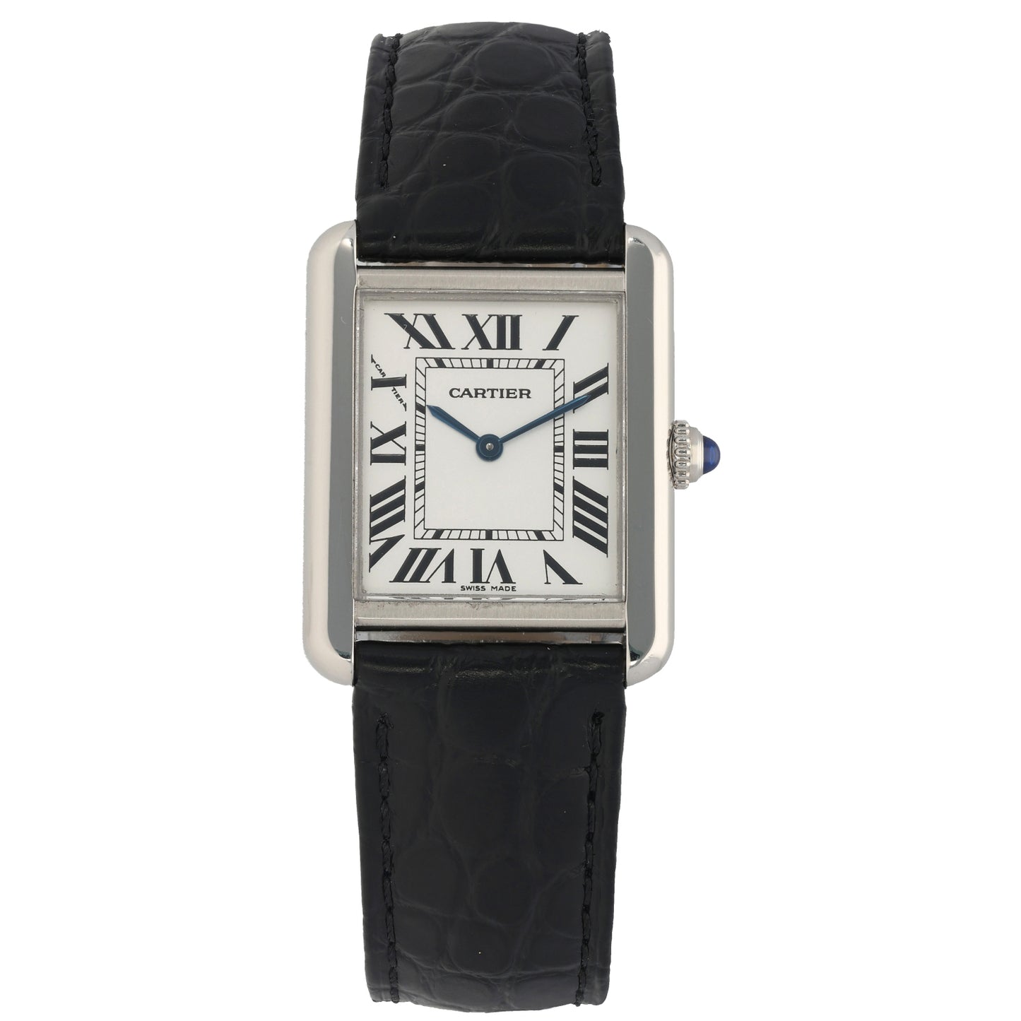 Cartier Tank Solo 2716 24mm Stainless Steel Watch