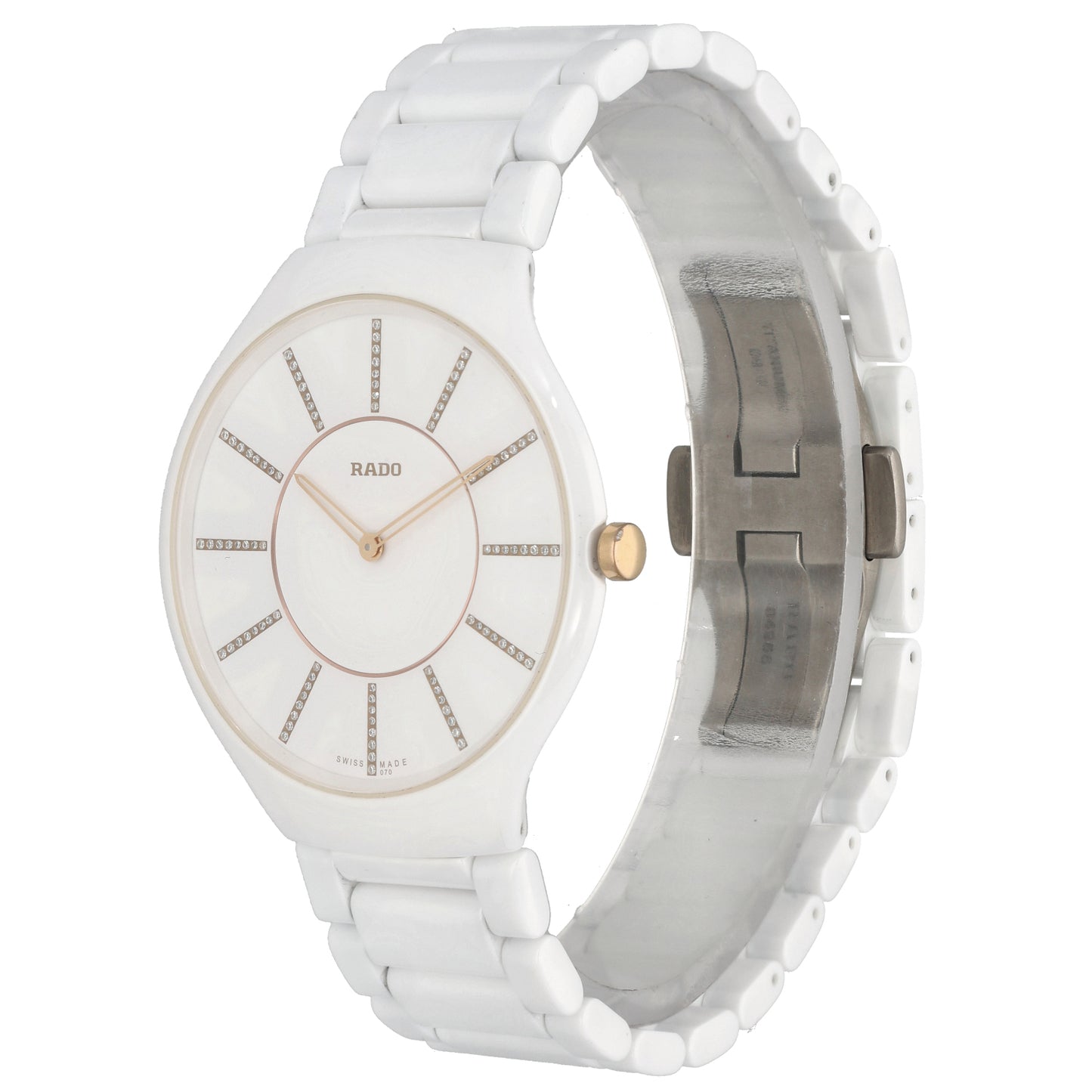 Rado True Thinline 140.0957.3 39mm Ceramic Watch