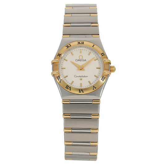 Omega Constellation 1372.30.00, cream dial, stainless steel and gold
