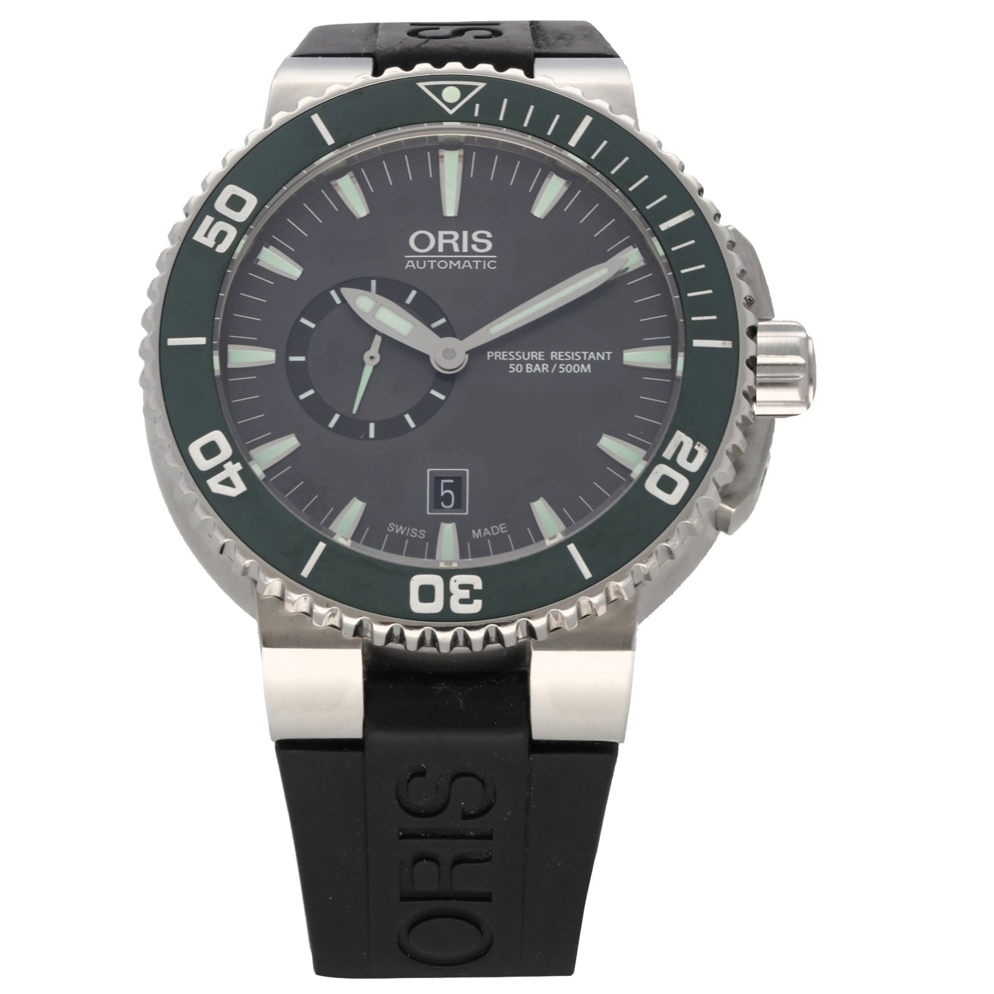 Oris Aquis 7673 46mm Stainless Steel Watch