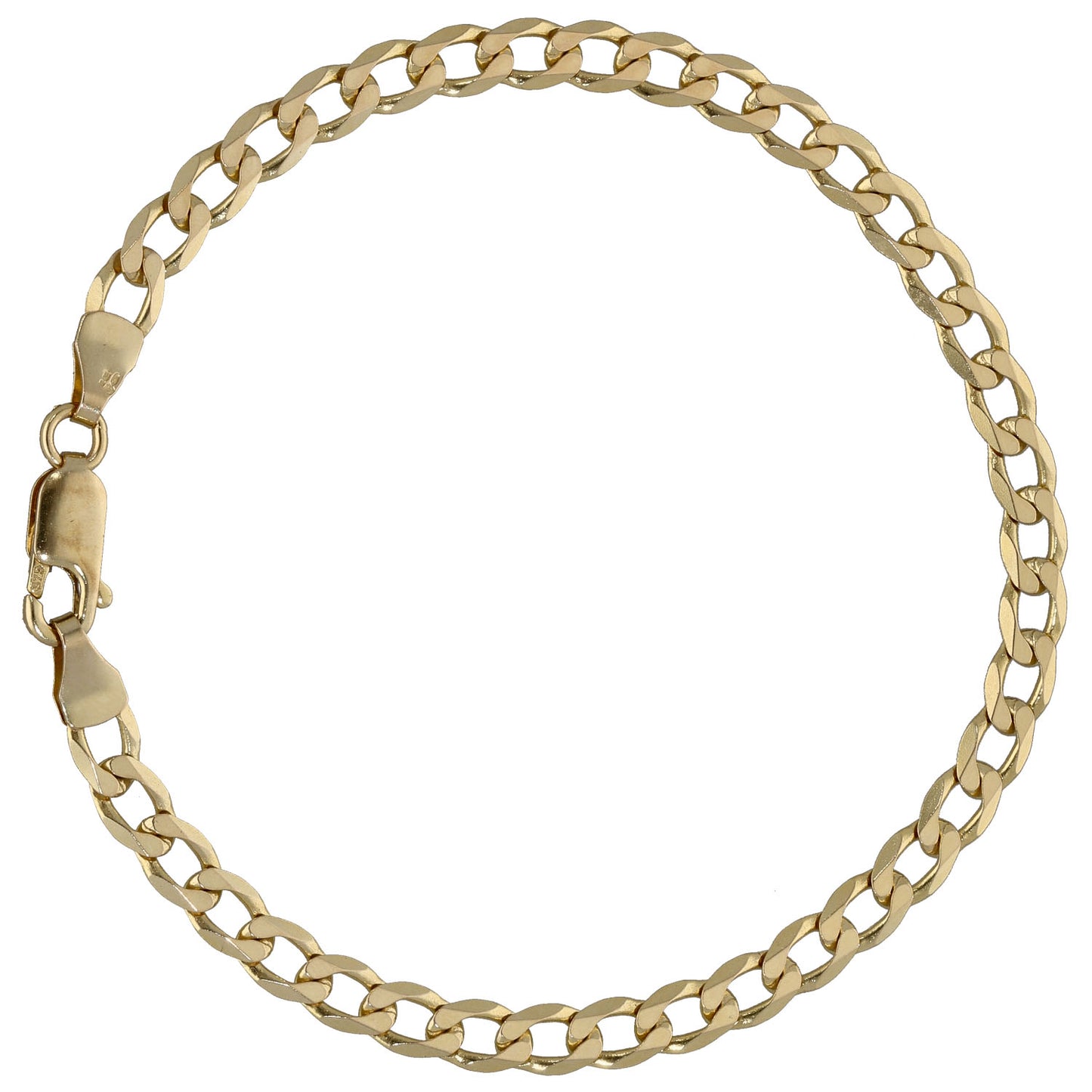 9ct Gold Curb Bracelet
