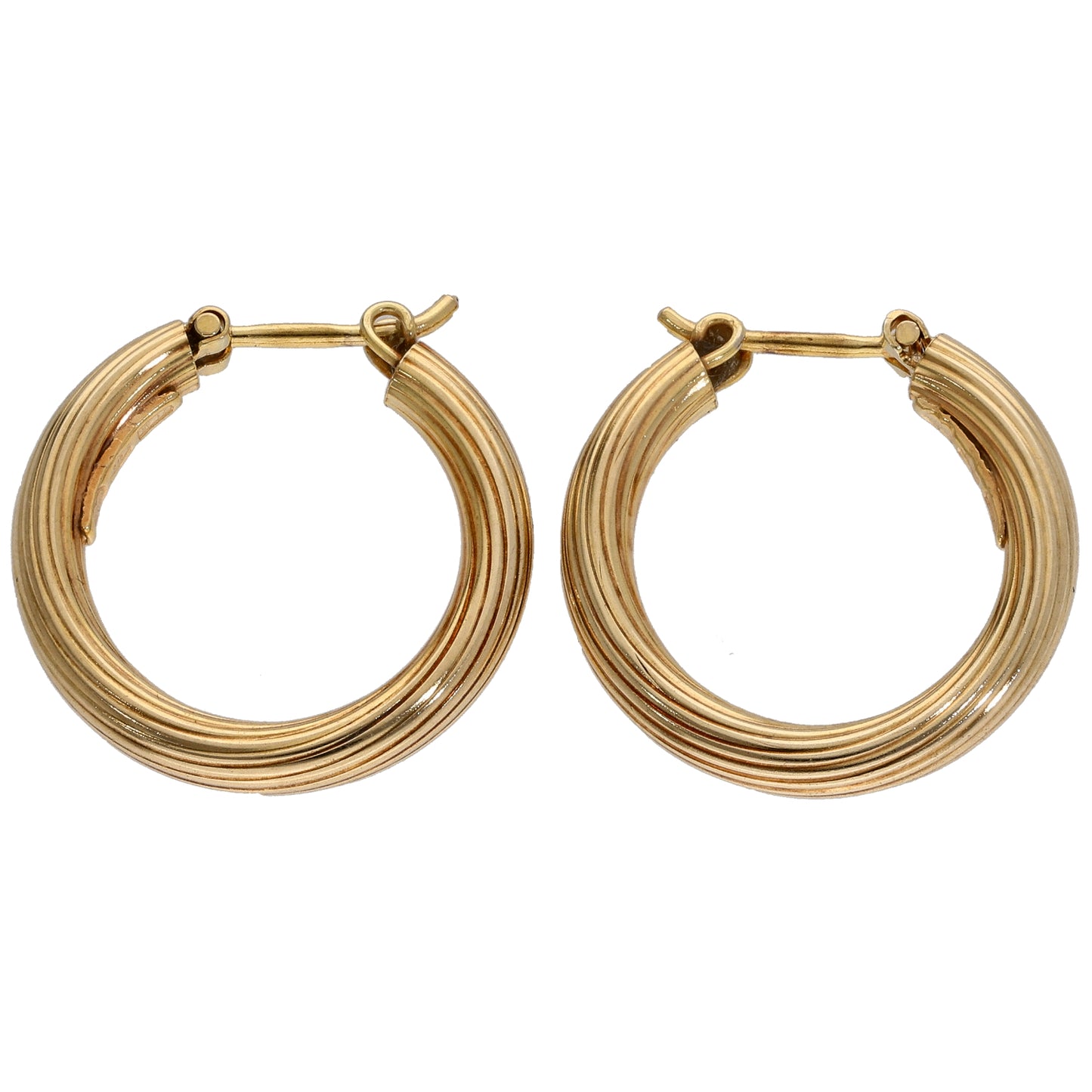 9ct Gold Hoop Earrings