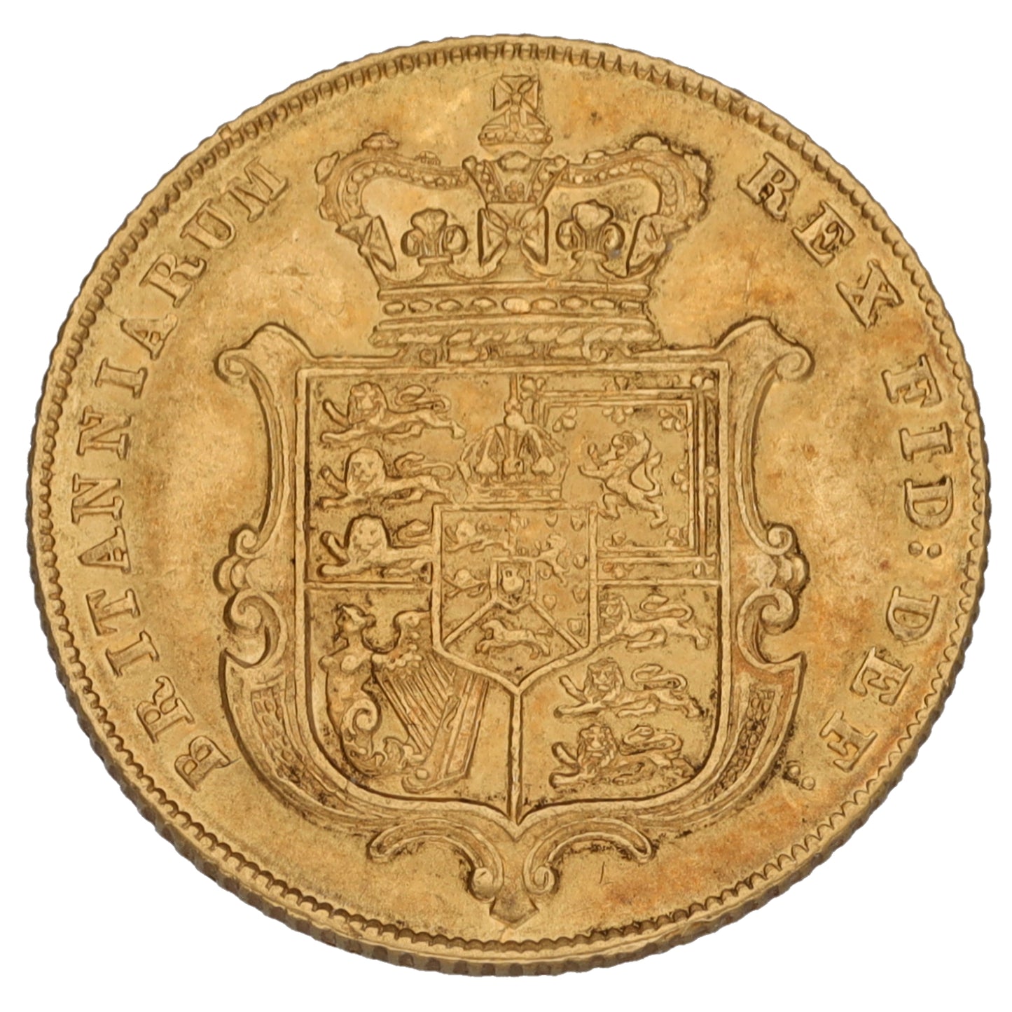 22ct Gold King George IV Full Sovereign Coin 1830