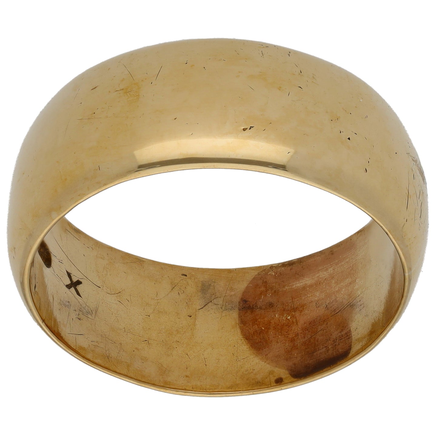 9ct Gold Plain Wedding Ring Size Y