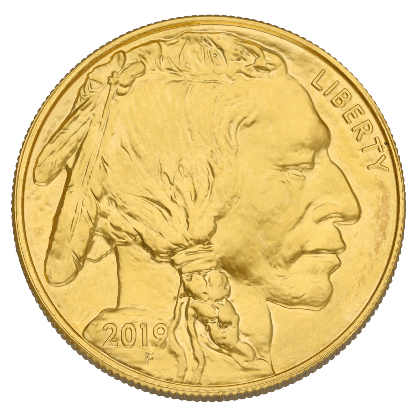 24ct Gold USA Buffalo 1 OZ Coin 2019