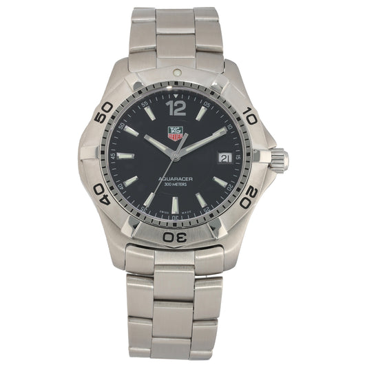 Tag Heuer Aquaracer WAF1110 38mm Stainless Steel Watch