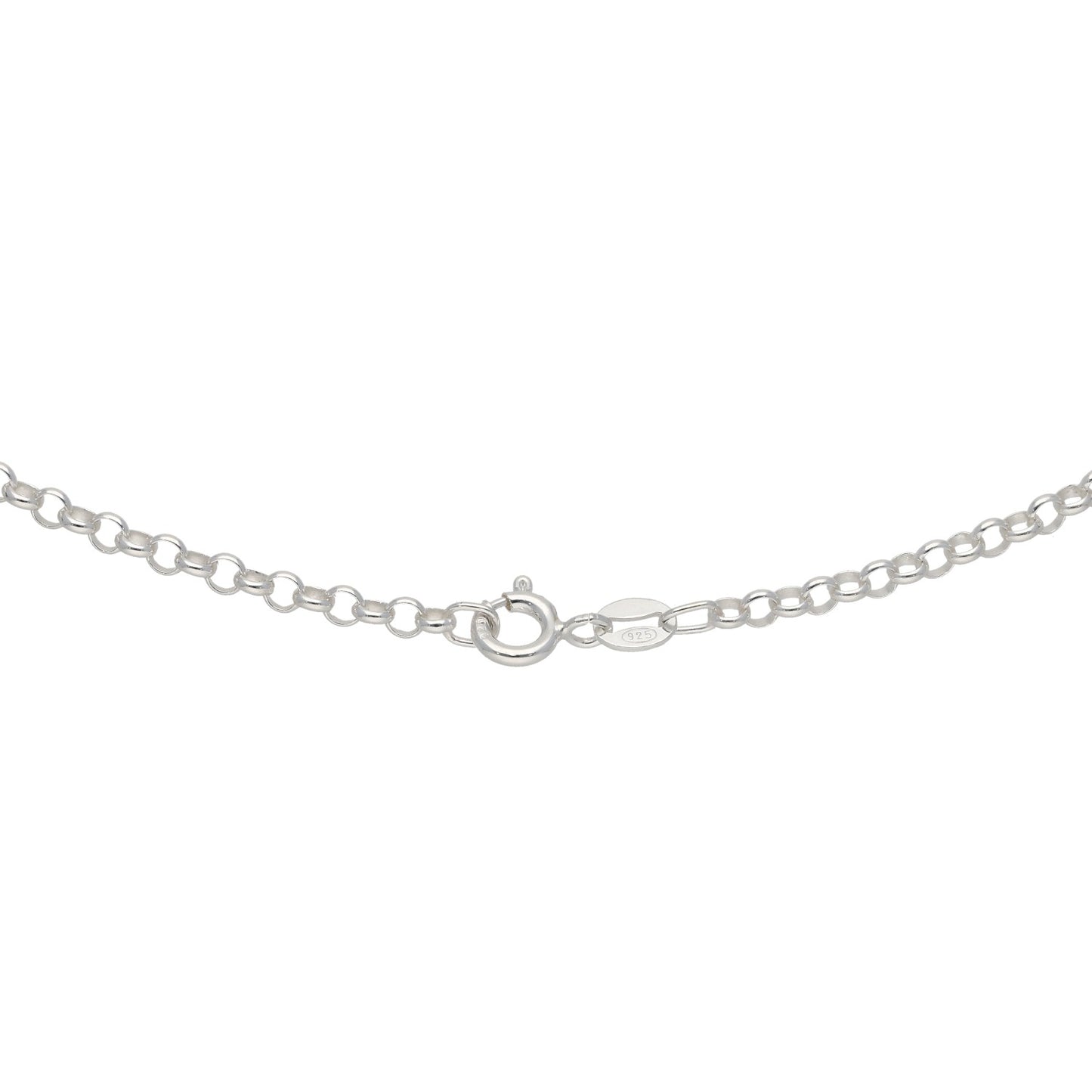 New Sterling Silver Belcher Chain 22"