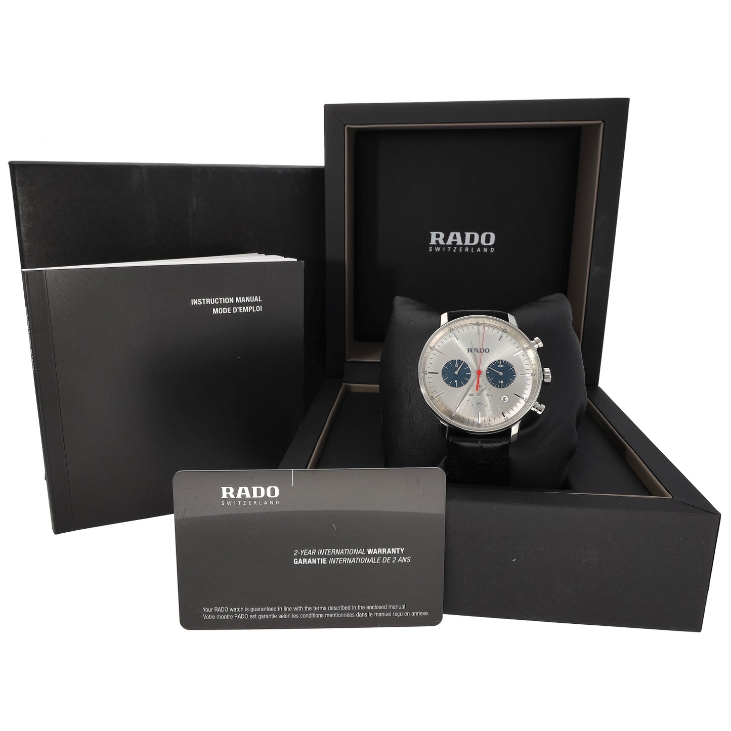 Rado Coupole 289.3910.4 42mm Stainless Steel Watch