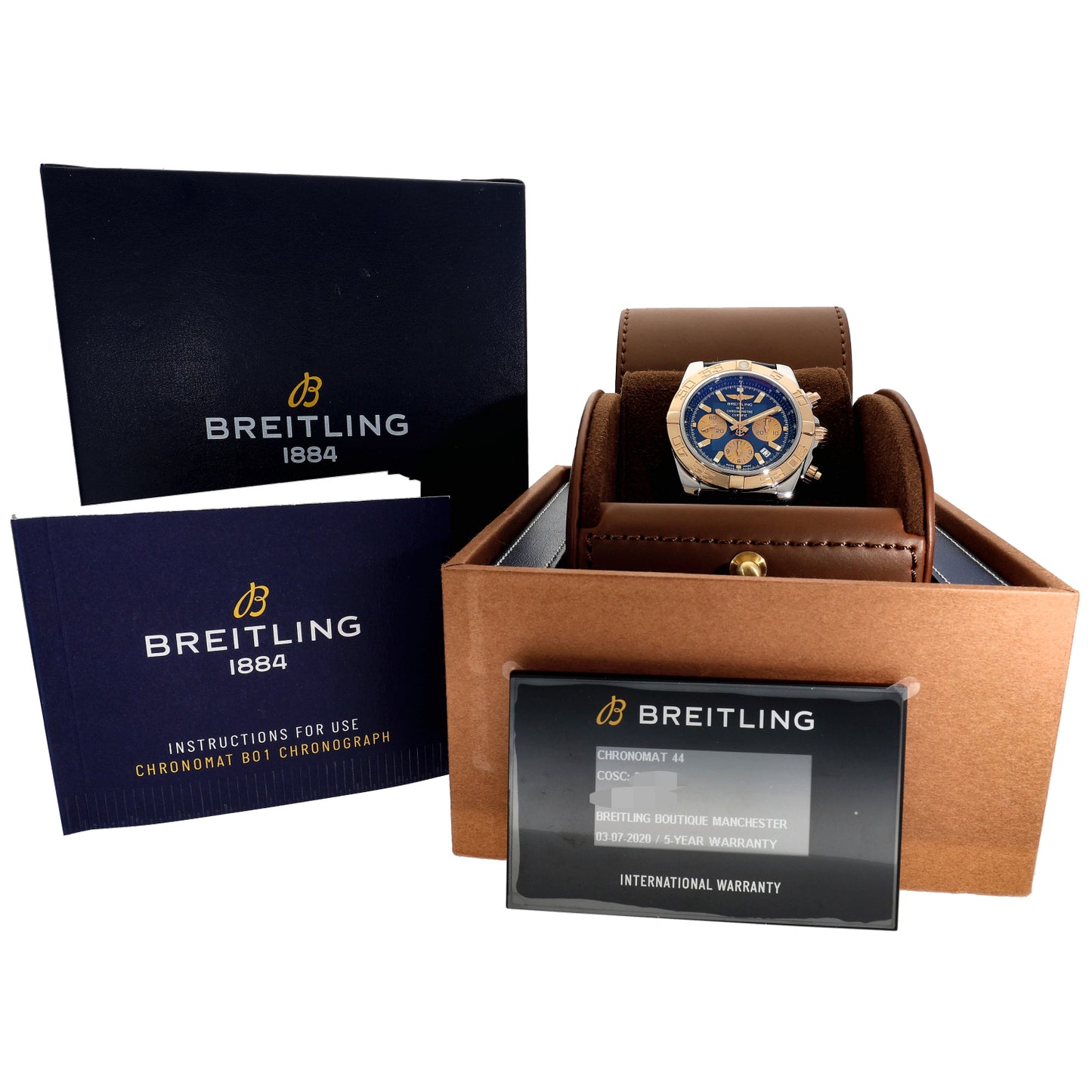 Breitling Chronomat CB0110 44mm Bi-Colour Watch