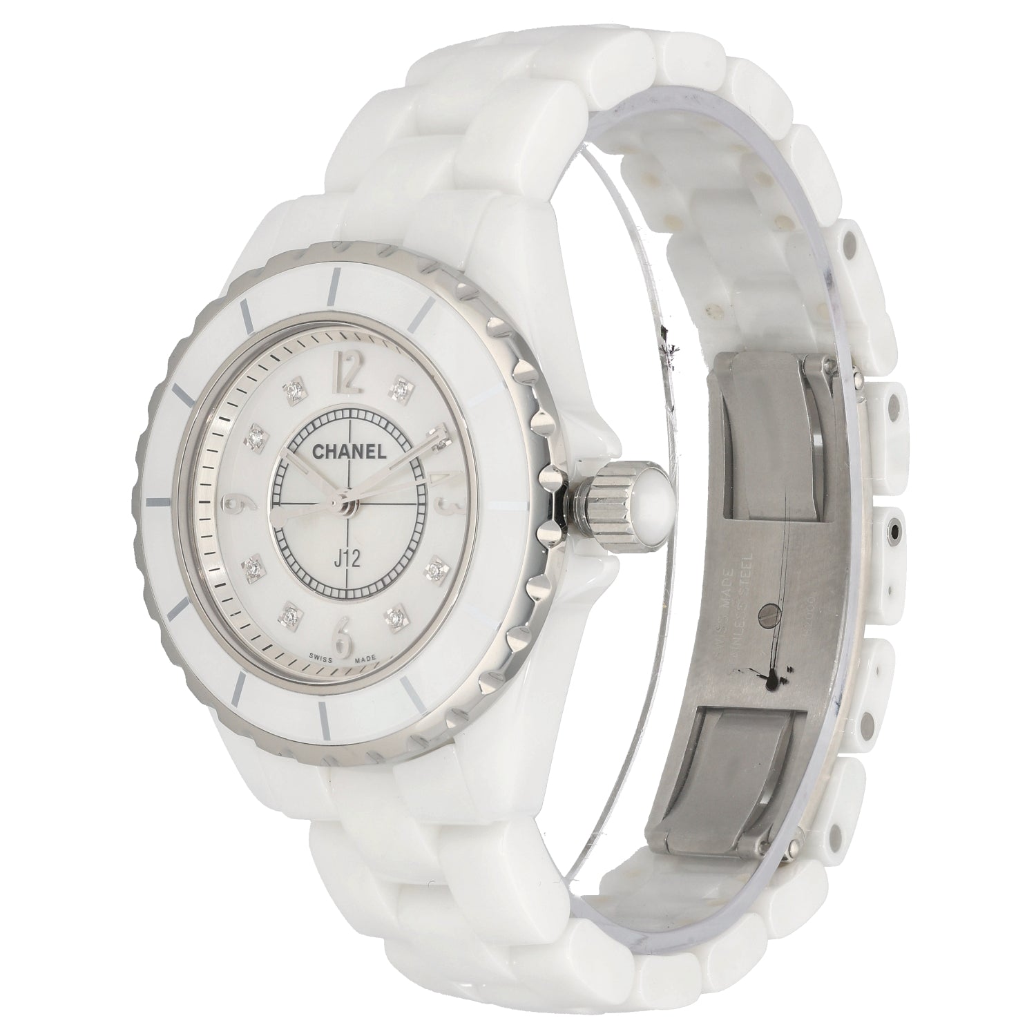 Chanel j12 white ceramic best sale