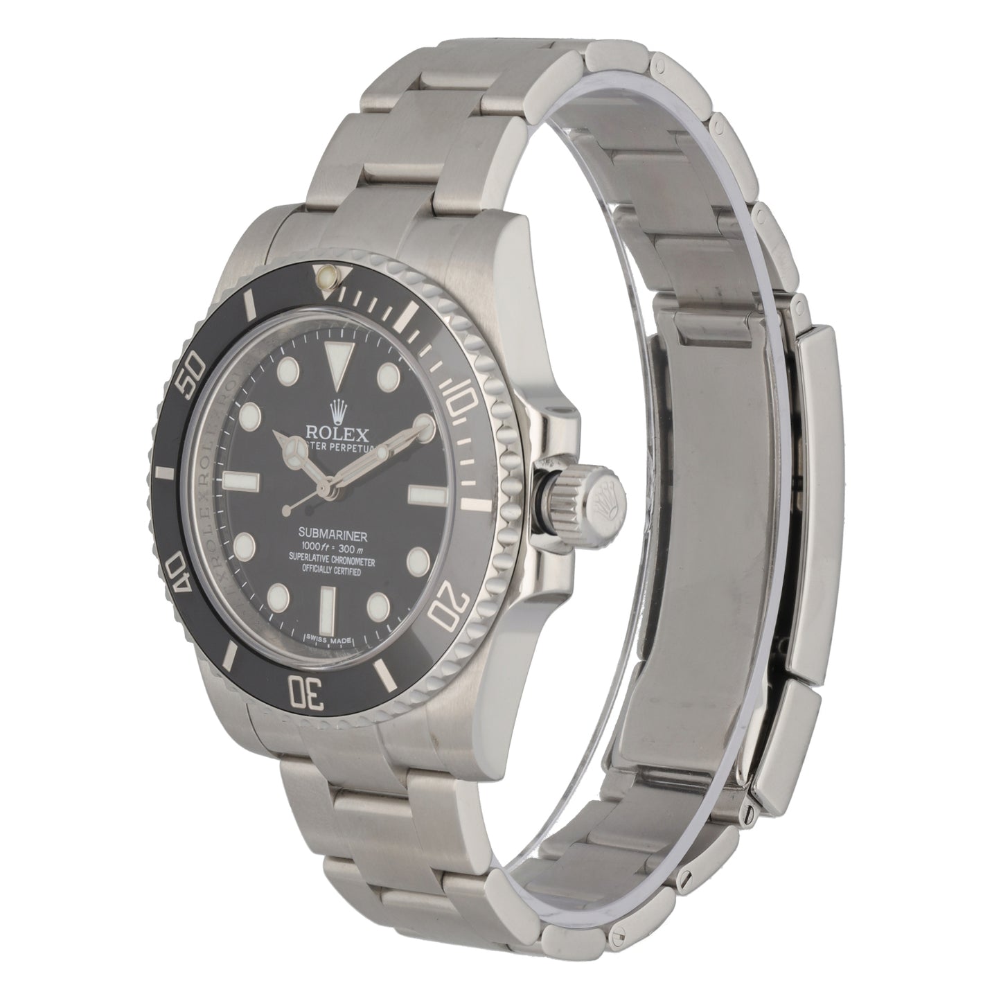 Rolex Submariner 114060 40mm Stainless Steel Watch