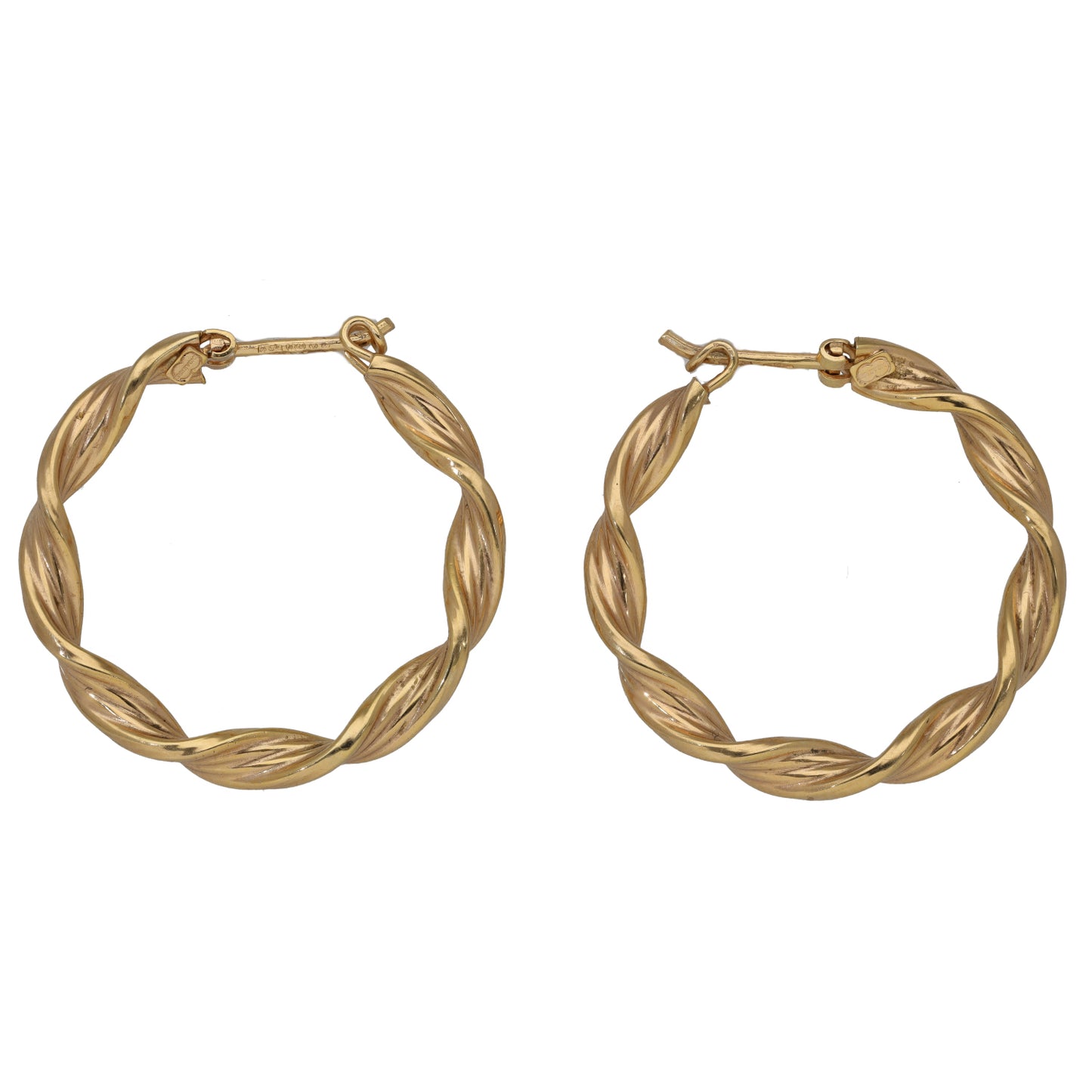 9ct Gold Hoop Earrings