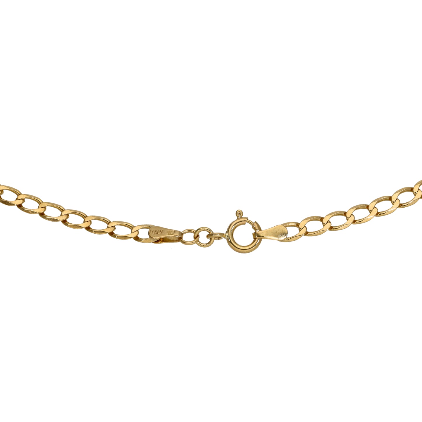 9ct Gold Curb Chain 20"