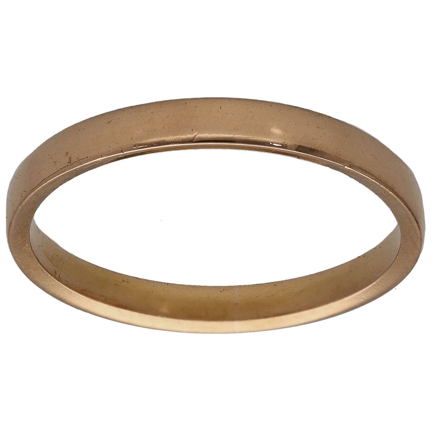 22ct Gold Plain Wedding Ring Size Q
