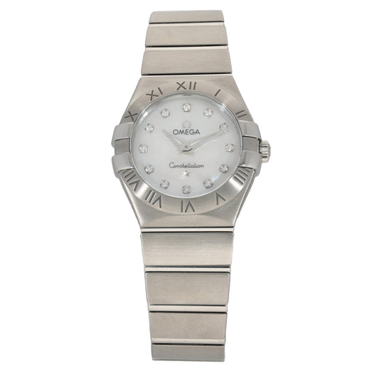 Omega Constellation 123.10.27.60.55.001 27mm Stainless Steel Watch