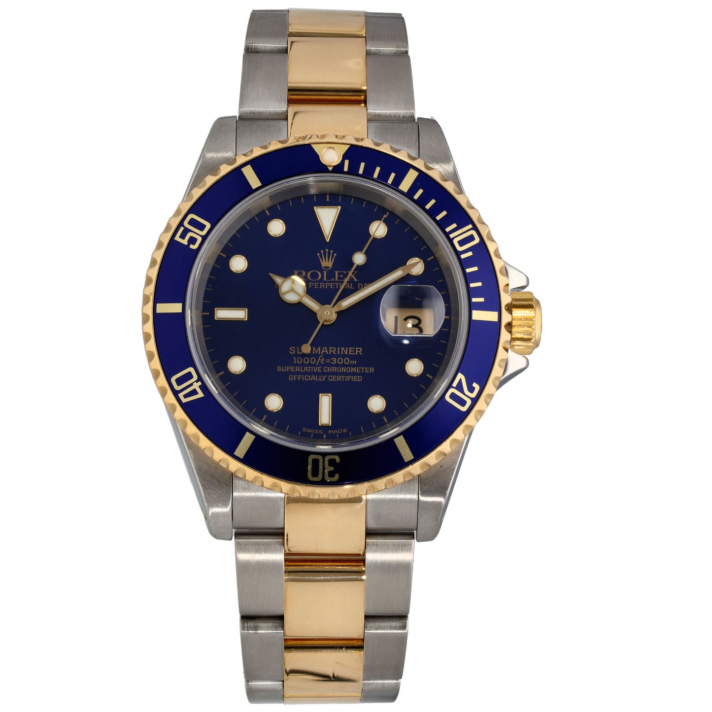 Rolex Submariner 16613 40mm Bi-Colour Watch