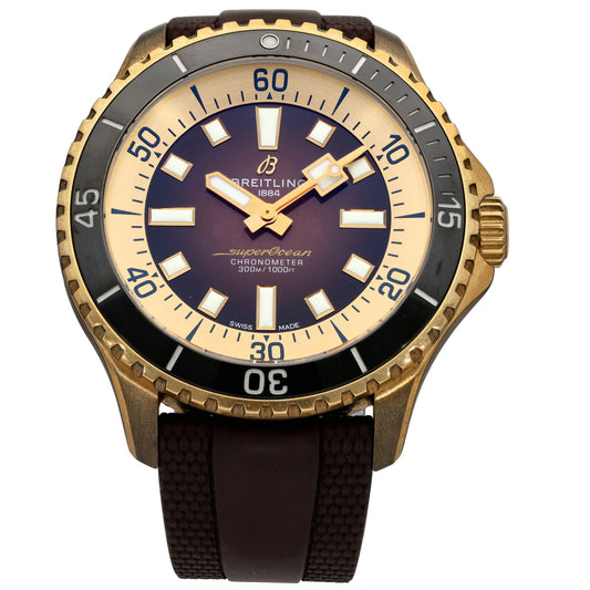 Breitling Superocean 44 N17376 44mm Bronze Watch