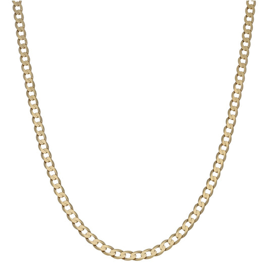 9ct Gold Curb Chain 20"