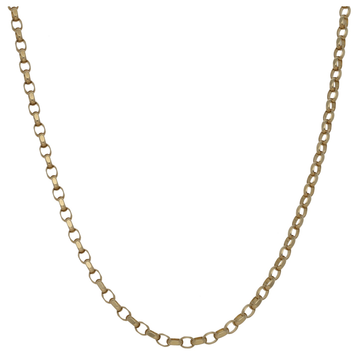 9ct Gold Belcher Chain 24"