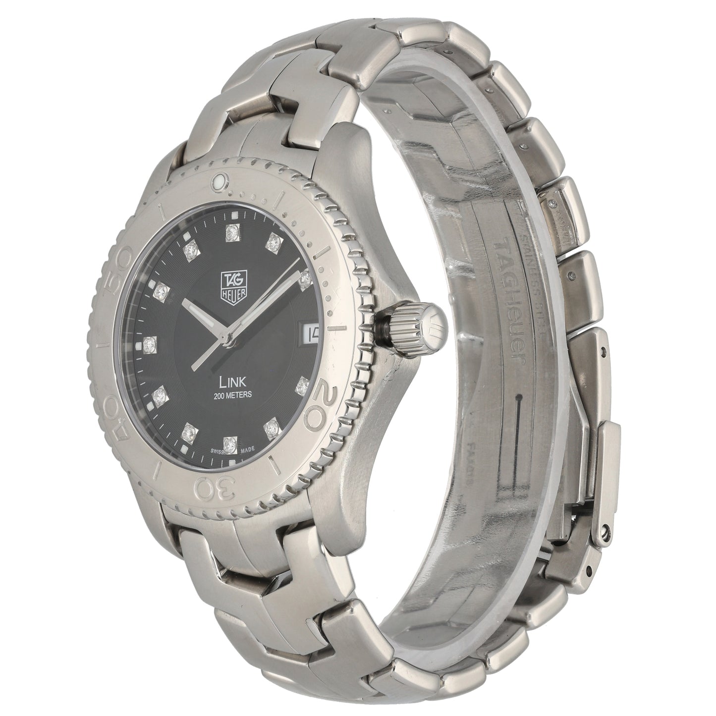Tag Heuer Link WJ1113-0 39mm Stainless Steel Watch