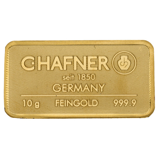24ct 10g Gold Bar