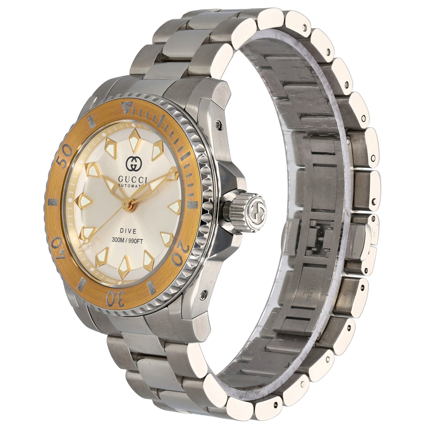 Gucci Dive YA136357A 40mm Bi-Colour Watch