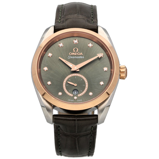 Omega Seamaster Aqua Terra 220.23.38.20.60.001 38mm Bi-Colour Watch (Ex-Display)