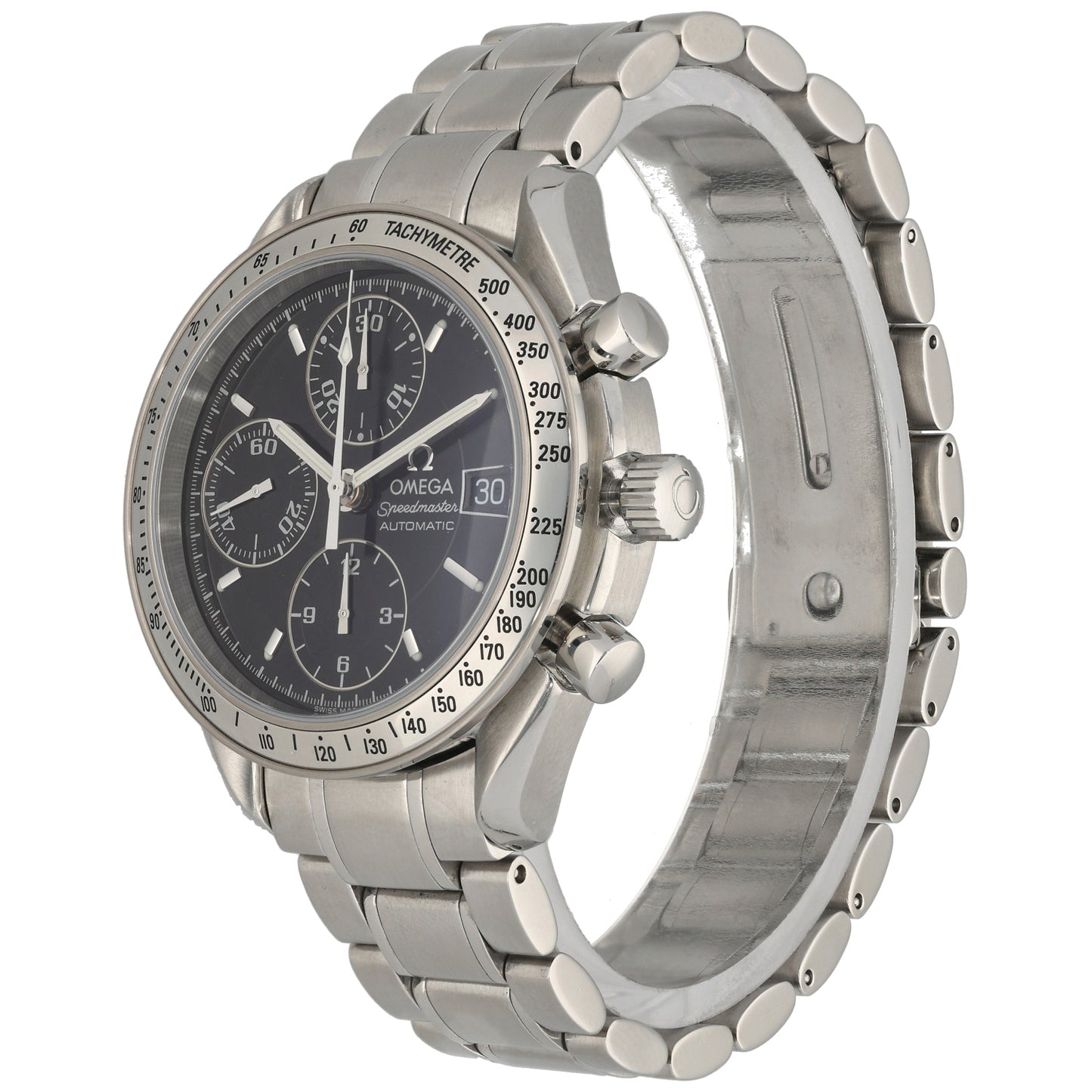 Omega Speedmaster Date 3513.50.00 39mm Stainless Steel Watch
