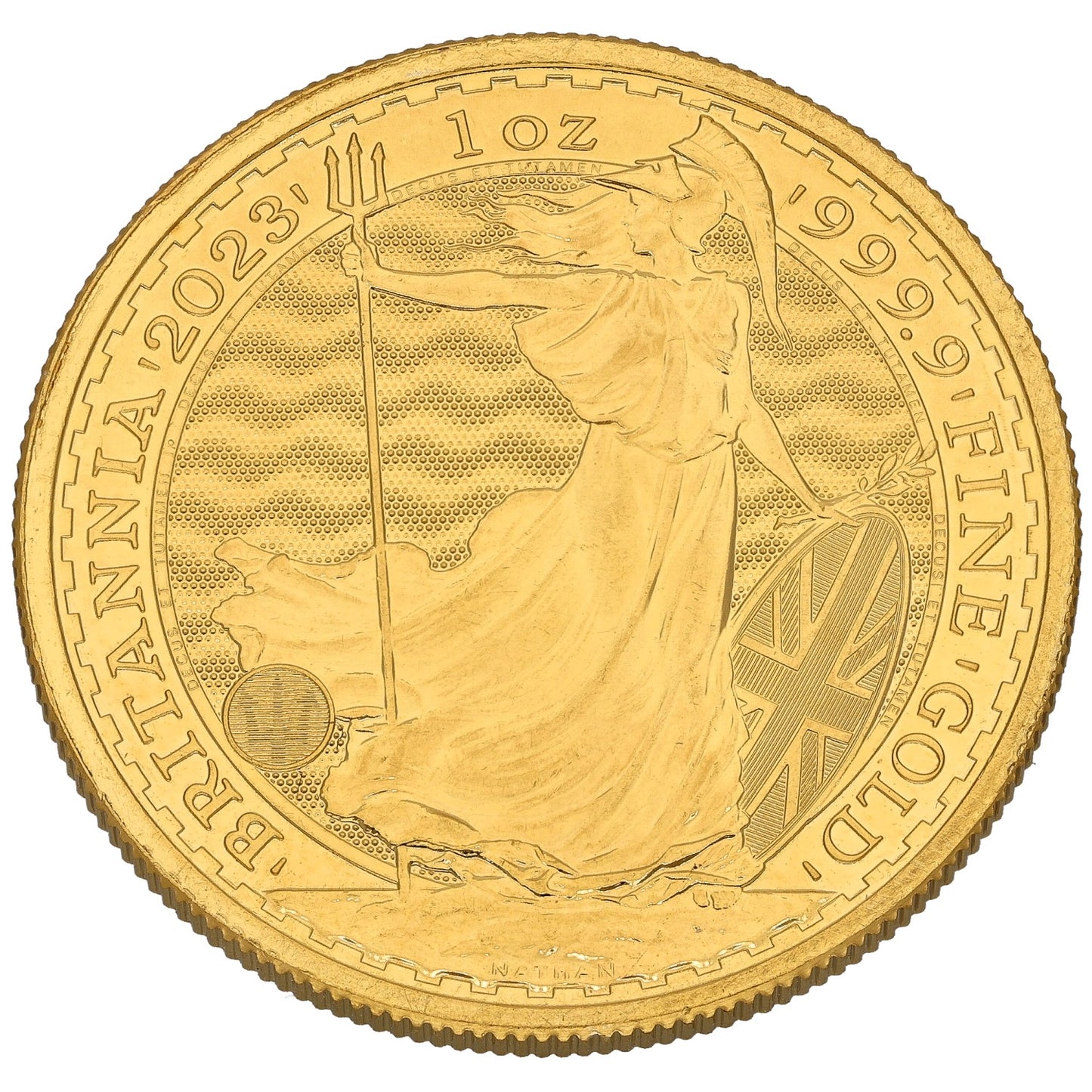 24ct Gold Queen Elizabeth II 1 OZ Britannia Coin 2023