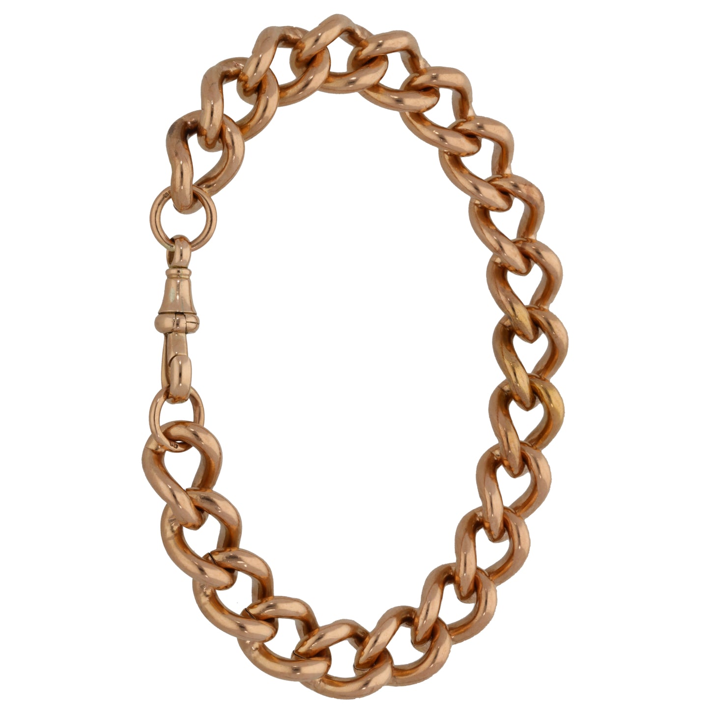 9ct Rose Gold Charm Bracelet