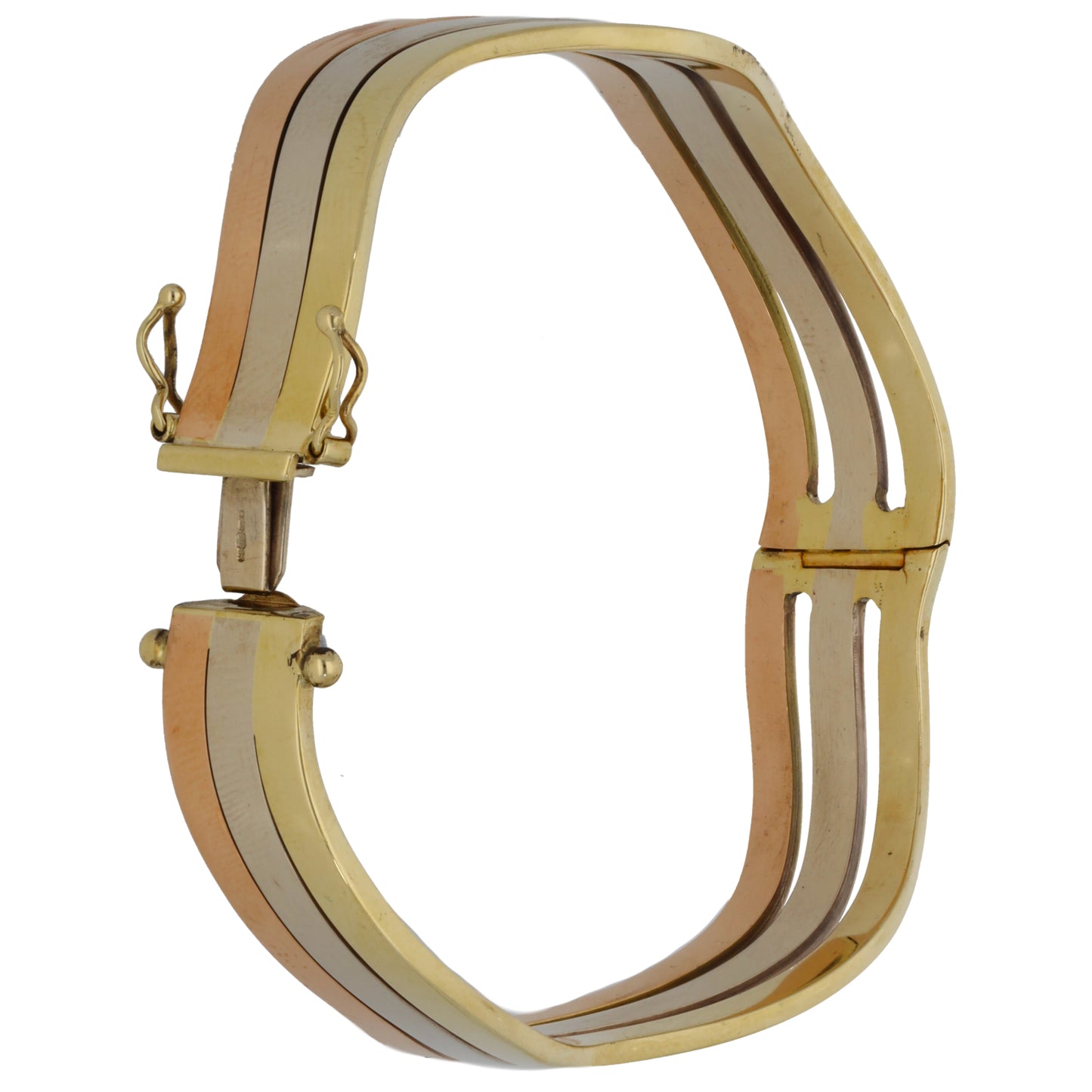 9ct Gold Hinged/Clasp Bangle