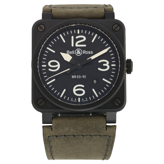 Bell & Ross BR03 BR03-92 42mm Ceramic Watch