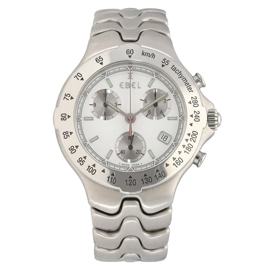 Ebel Sportwave 9251641 40mm Stainless Steel Watch