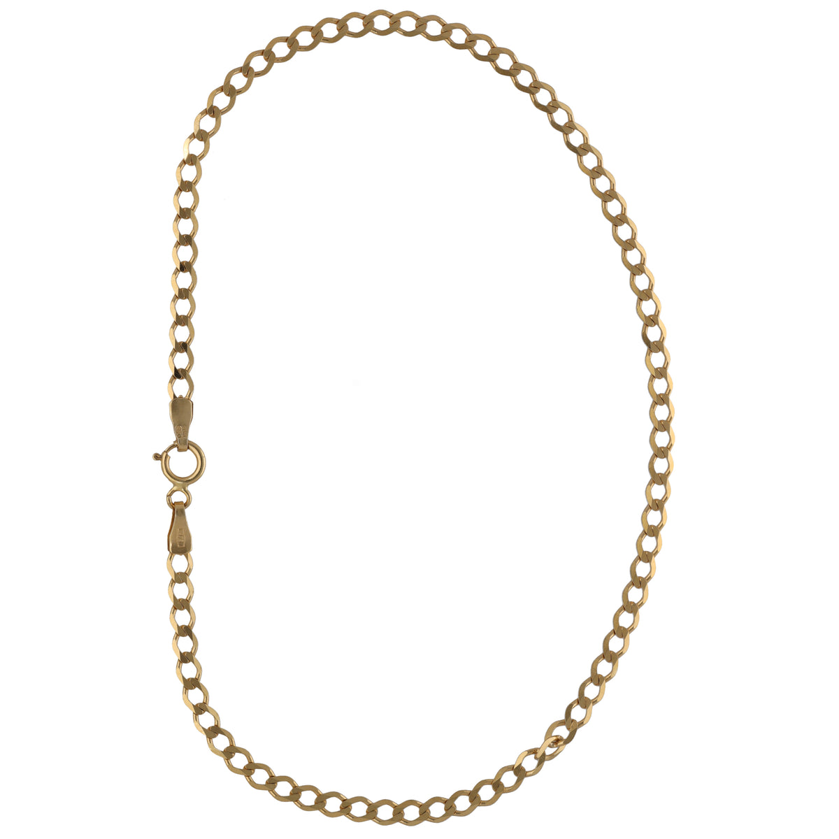 9ct Gold Curb Bracelet
