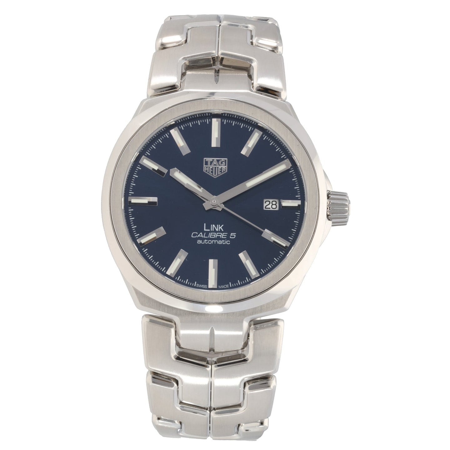 Tag Heuer Link WBC2112 41mm Stainless Steel Watch