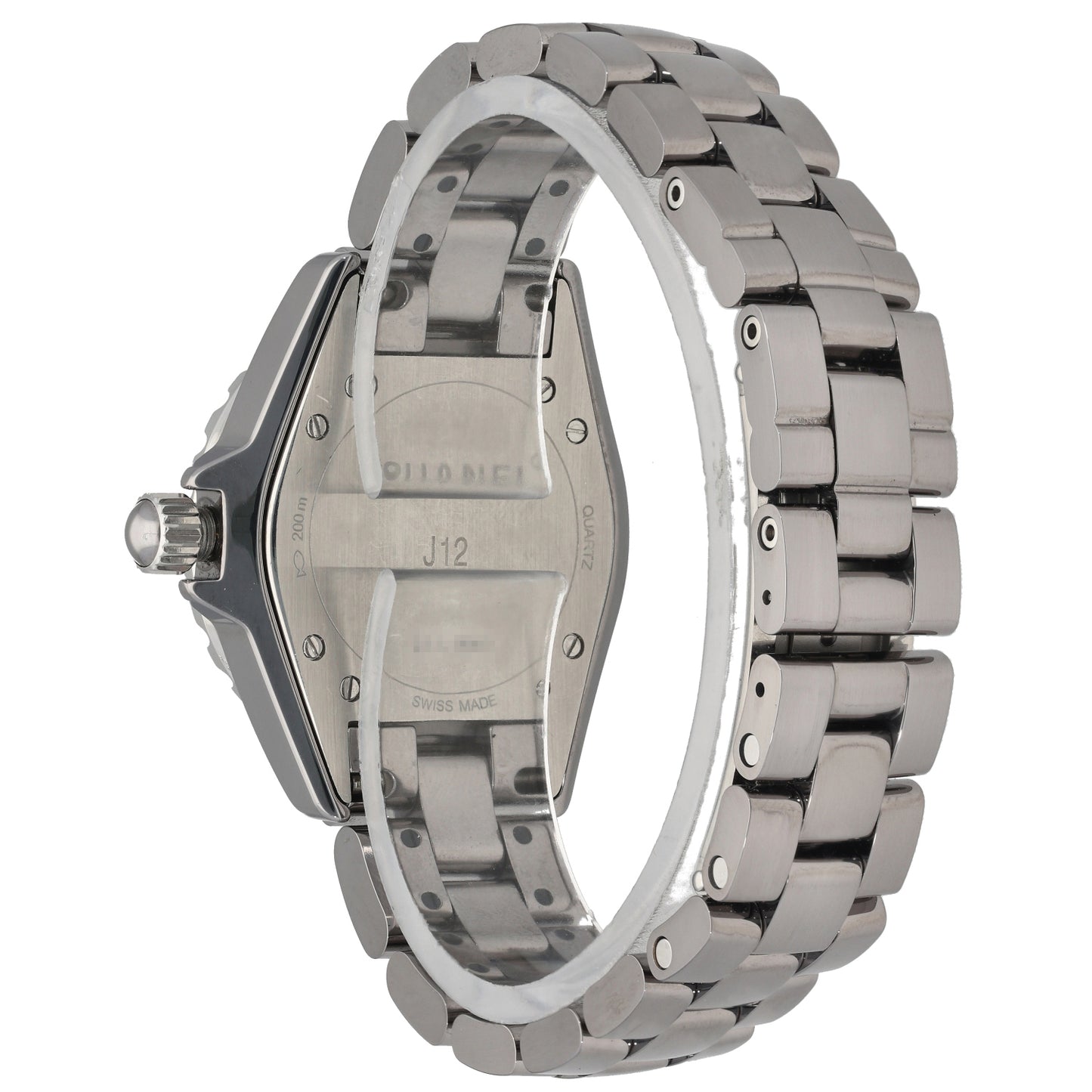 Chanel J12 34mm Stainless Steel Watch