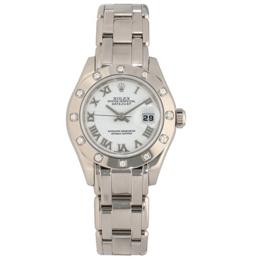 Rolex Pearlmaster 80319 29mm White Gold Watch