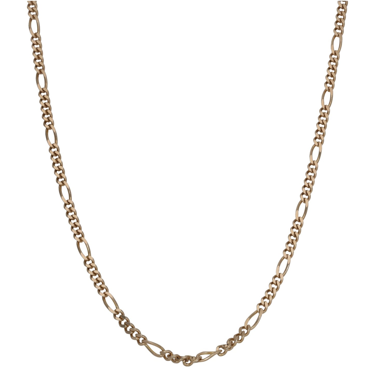 9ct Gold Figaro Chain 24"