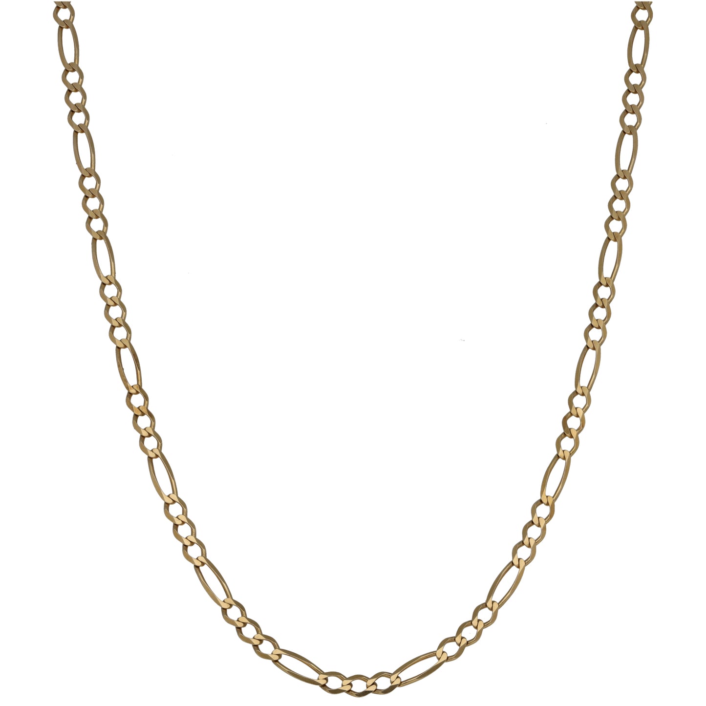 9ct Gold Figaro Chain 20"