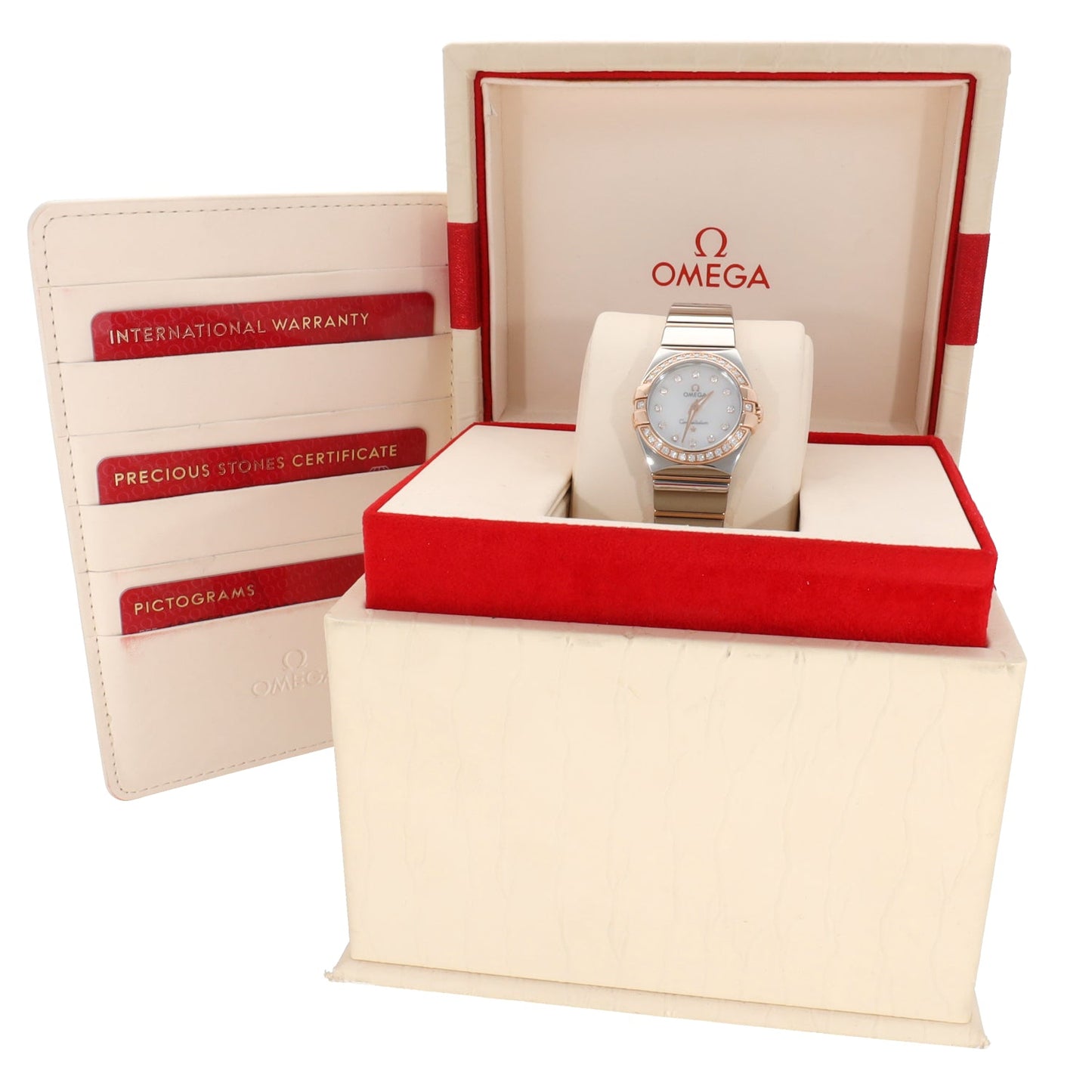 Omega Constellation 123.25.24.60.55.005 24mm Bi-Colour Watch