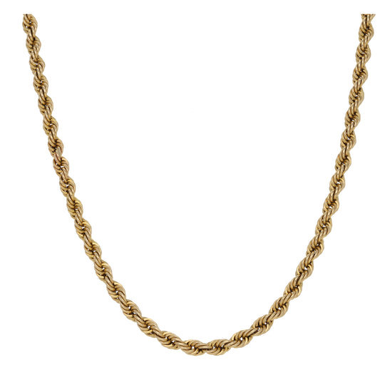 9ct Gold Rope Chain 14"
