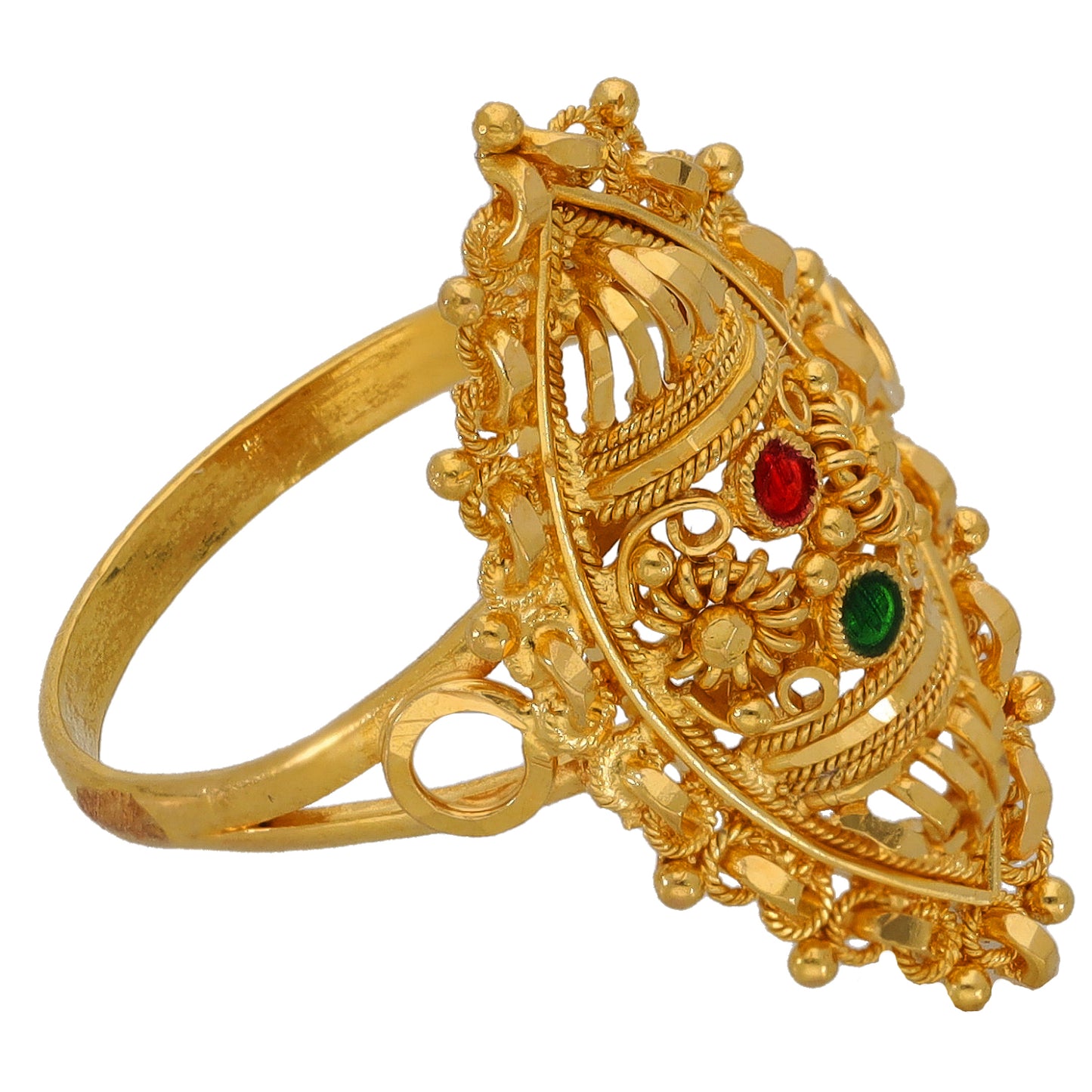 22ct Gold Alternative Ring Size N