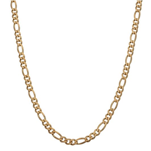 9ct Gold Figaro Chain 32"