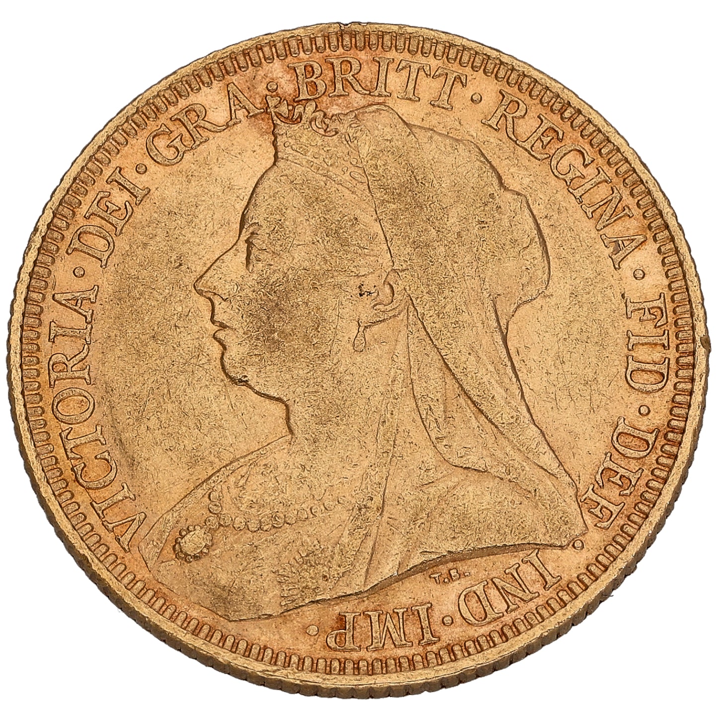 22ct Gold Queen Victoria Full Sovereign Coin 1894
