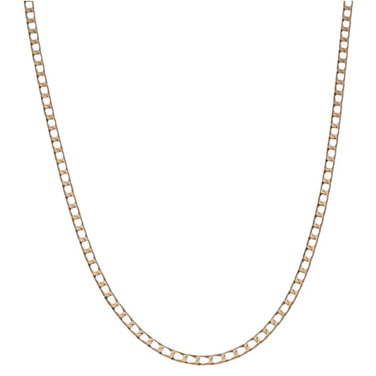 9ct Gold Curb Chain 24"