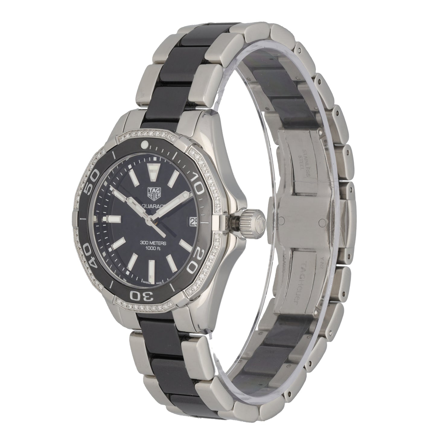 Tag Heuer Aquaracer WAY131G 35mm Stainless Steel Watch