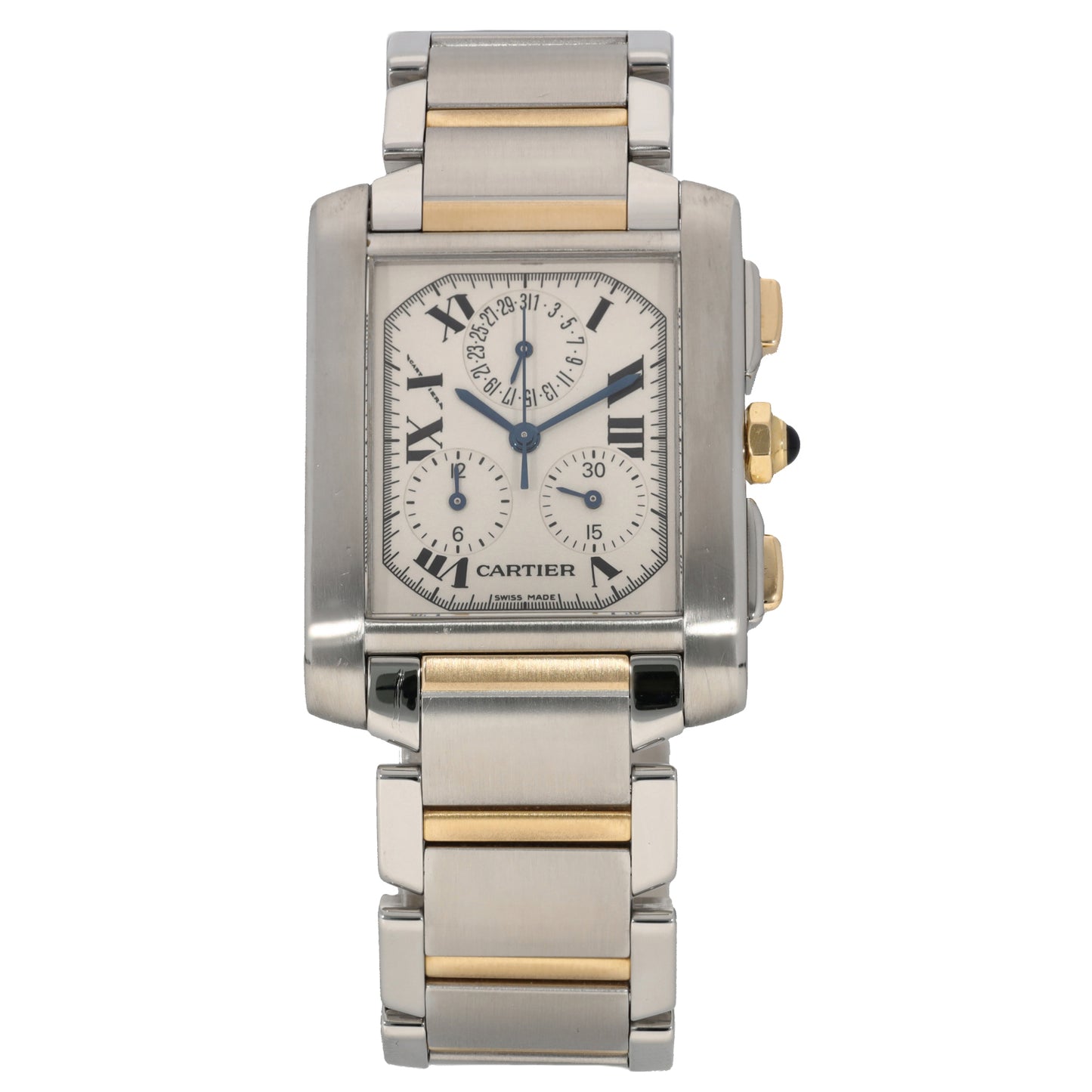 Cartier Tank Francaise W51004Q4 28mm Bi-Colour Watch