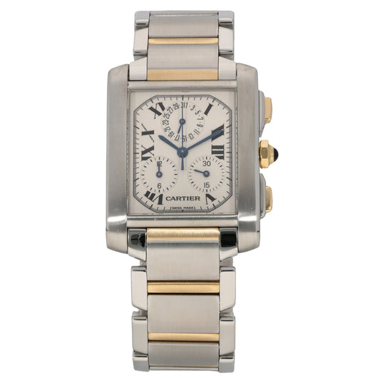 Cartier Tank Francaise W51004Q4 28mm Bi-Colour Watch