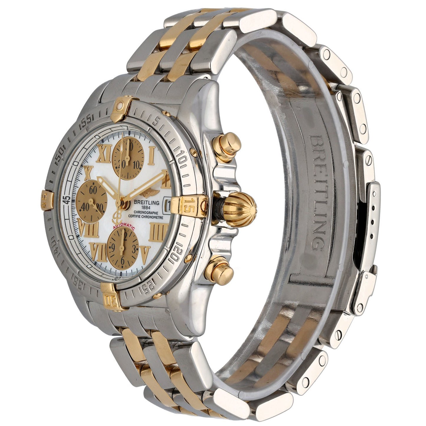Breitling Chrono Cockpit B13358 39mm Bi-Colour Watch