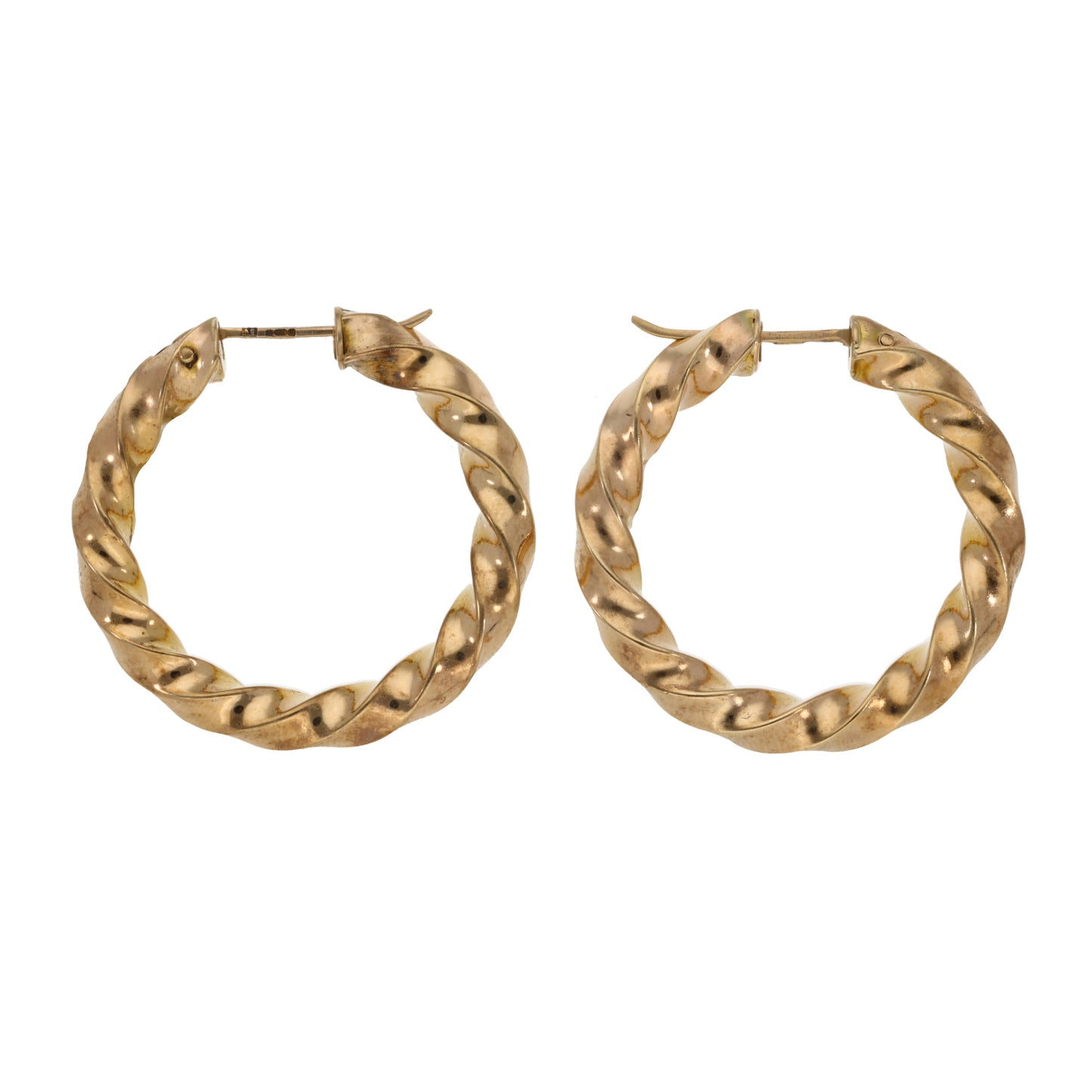 9ct Gold Hoop Earrings